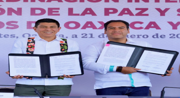 Refuerzan Oaxaca y Chiapas seguridad pública en zona limítrofe