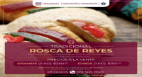 Jóvenes del DEMA inician venta de la tradicional Rosca de Reyes