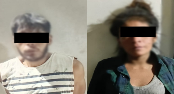 Policía Municipal de Oaxaca de Juárez detiene a pareja por presunto robo de cable