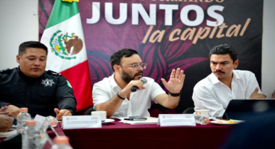 Coordinan acciones para garantizar la seguridad en la capital oaxaqueña