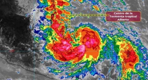 Tormenta tropical Alberto ocasionará lluvias aisladas en algunas regiones de Oaxaca