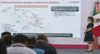 “Nuestro objetivo es la soberanía energética”: presidenta Claudia Sheinbaum presenta plan de gasoductos con inversión superior a 140 mil mdp hacia 2030