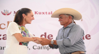 Presidenta Claudia Sheinbaum concluye gira por Campeche y Yucatán con inauguraciones en salud y educación