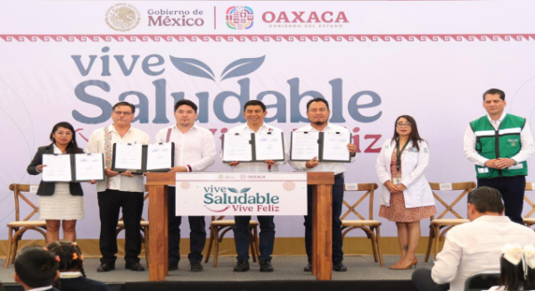 Oaxaca se suma a la estrategia “Vive saludable, vive feliz"