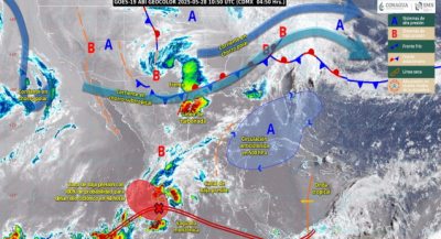 Pronostican primera Depresión Tropical frente a costas del Pacífico