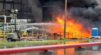Bajo control incendio en la Refinería Antonio Dovalí Jaime, Salina Cruz