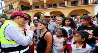 Confirma Salomón Jara inicio de censo de personas afectadas por huracán Erick