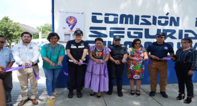 Instalan siete Puntos “Mujer Segura” en Santa Cruz Xoxocotlán