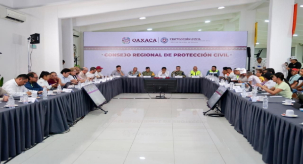 Reporta Gobierno de Oaxaca solicitudes de declaratoria de desastre en 55 municipios tras el paso del huracán Erick