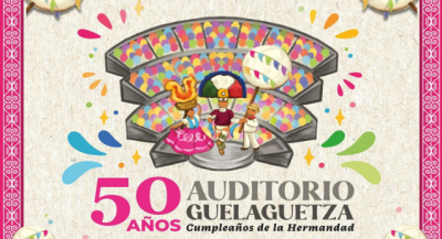 Todo listo para celebrar los 50 años del Auditorio Guelaguetza