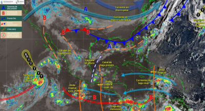 Se esperan tormentas y lluvias de intensidad variable en Oaxaca
