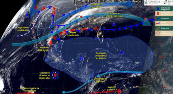 Prevén tarde calurosa en la mayor parte de Oaxaca