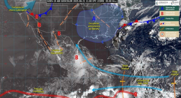 Se mantiene el temporal de lluvias en Oaxaca para este sábado