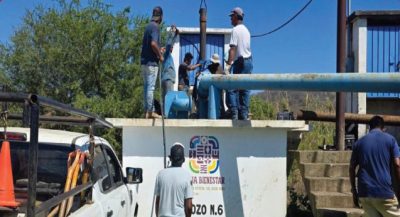 Gobierno del Estado mejora el sistema de abastecimiento de agua potable en Puerto Escondido