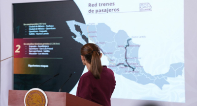 “Vamos muy bien en los trenes del norte”: Presidenta Claudia Sheinbaum destaca colaboración de la población para liberación de más de 24 millones de m2 de derecho de vía