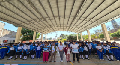 Oaxaca de Juárez blinda a sus juventudes contra las adicciones y la violencia digital con acciones preventivas en secundarias