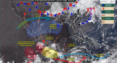 Continuarán condiciones climáticas inestables en Oaxaca durante este sábado