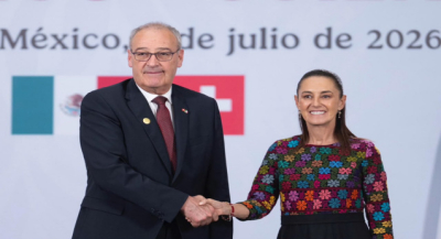 Vamos a seguir ampliando y diversificando nuestras relaciones: presidenta Claudia Sheinbaum tras reunión con el presidente de la Confederación Suiza, Guy Parmelin
