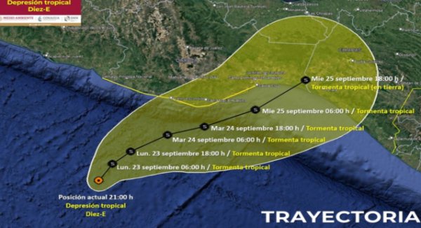 Recomienda IEEPO resguardar integridad de alumnado por depresión tropical