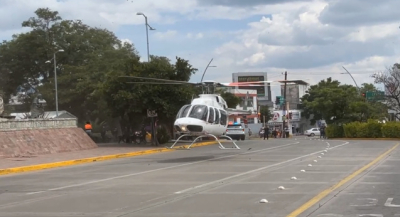 Realizan traslado aéreo directo al Hospital Dr. Aurelio Valdivieso de persona proveniente de Santiago Amoltepec