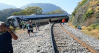 Atiende Gobierno de Oaxaca descarrilamiento de Tren Interoceánico