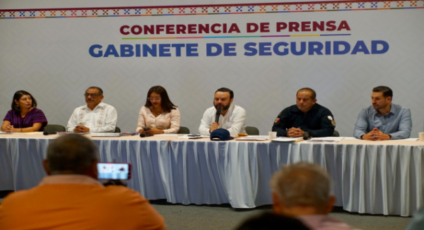 Informan sobre acciones estratégicas en materia de seguridad en Oaxaca