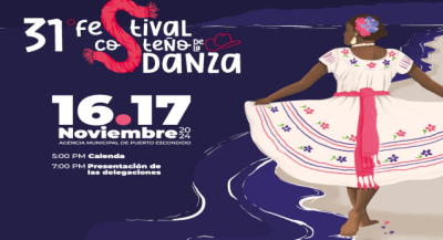 Puerto Escondido vivirá su tradicional Festival Costeño de la Danza