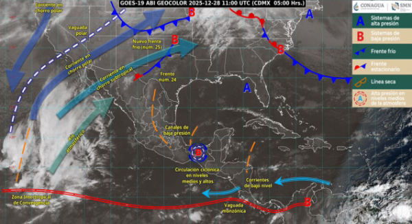 Este domingo se mantienen lluvias ligeras y aisladas en Oaxaca
