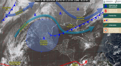Circulación anticiclónica mantiene tiempo estable y sin lluvias en Oaxaca: Protección Civil
