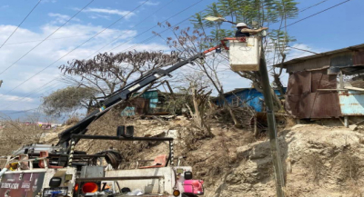 Ciudad que brilla en Oaxaca de Juárez
