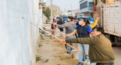 Oaxaca de Juárez avanza con acciones de limpieza y orden en la colonia Primavera de San Martín Mexicapam