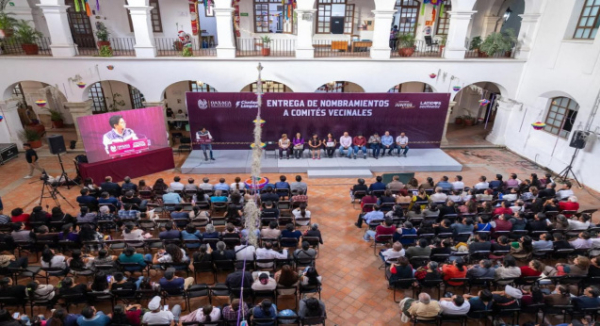 55 nuevos Comités Vecinales fortalecen la participación ciudadana en Oaxaca de Juárez