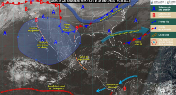 Este domingo se pronostican lluvias en diversas regiones de Oaxaca