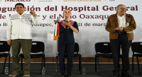 En Oaxaca, Presidenta Claudia Sheinbaum inaugura el Hospital General de la Mujer y la Niñez Oaxaqueña, así como el Centro de Salud de Servicios Ampliados de Ixtlán de Juárez del IMSS Bienestar