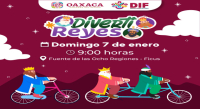 Invita DIF Oaxaca a la edición especial de Diverti Reyes el domingo 7 de enero