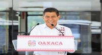 Reconoce Salomón Jara compromiso y amor por Oaxaca de Presidenta Claudia Sheinbaum en primer año de mandato