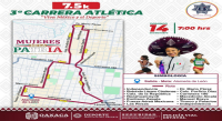 Anuncia Policía Vial Estatal dispositivo para este domingo por Carrera Atlética ¡Viva México y el Deporte 2025!