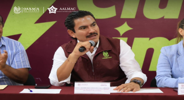 Desde la AALMAC, Ray Chagoya fortalece la coordinación con presidentes municipales de Oaxaca