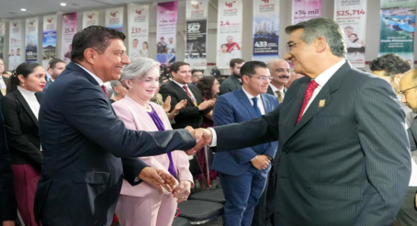 Asiste Salomón Jara al Cuarto Informe de Gobierno de Tamaulipas