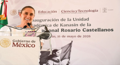 Ningún gobierno extranjero ni los corruptos de antes le van a arrebatar la transformación al pueblo de México: presidenta Claudia Sheinbaum desde Yucatán