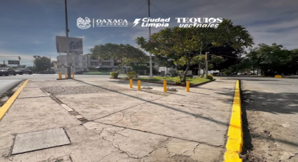 Ray Chagoya impulsa Tequio Vecinal en la Rotonda Lázaro Cárdenas