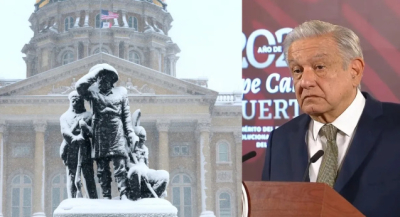 AMLO reconoce situación de “cierta emergencia” por tormentas invernales en Estados Unidos