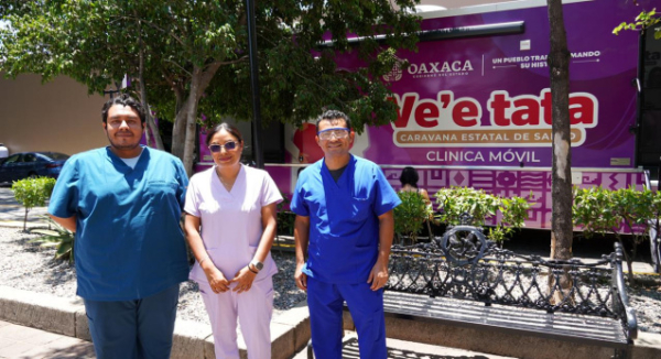 Caravana Ve'e Tata supera los 26 mil servicios médicos en Oaxaca de Juárez y municipios conurbados