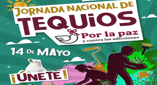 El Instituto Mexicano de la Juventud convoca a la Jornada Nacional de Tequios por la Paz y contra las Adicciones
