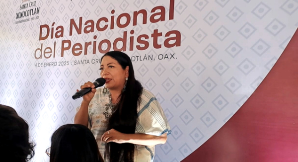 Nancy Benítez impulsa el respeto y diálogo con periodistas en Xoxocotlán