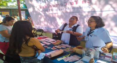 Realiza SSO Expo Salud en Albergue de Migrantes Hermanos en el Camino de Ciudad Ixtepec
