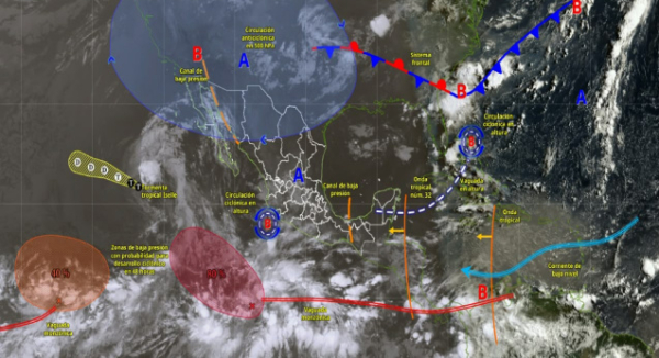 Condiciones cálidas y lluvias aisladas prevalecerán en Oaxaca