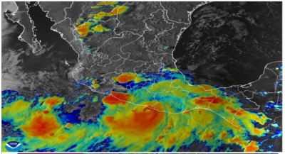 Huracán “John” categoría 2 se aproxima a las costas de Oaxaca y Guerrero
