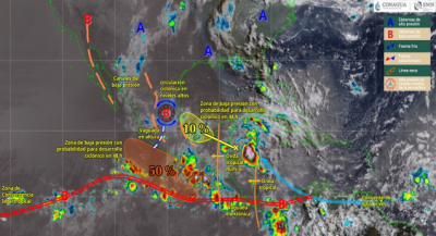 Continuarán las lluvias en Oaxaca para este viernes