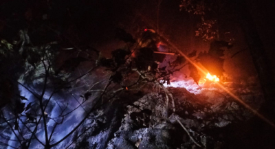 Liquidan incendio forestal en el paraje La Ciénega, San Miguel Chimalapa